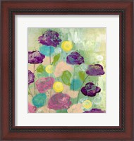 Framed Purple Flowers