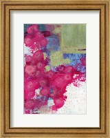 Framed Hot Pink Roses II