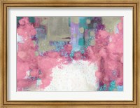 Framed Light Pink Roses
