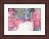 Framed Light Pink Roses