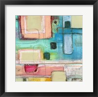 Framed Pale Pink Square