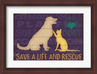 Framed Save a Life Rescue