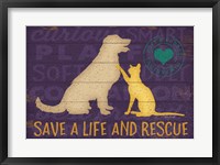 Framed Save a Life Rescue