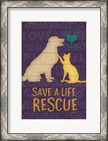 Framed Save a Life Rescue