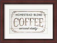 Framed Homestead Coffee
