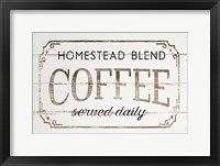 Framed Homestead Coffee