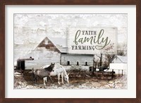 Framed Faith, Family, Farming