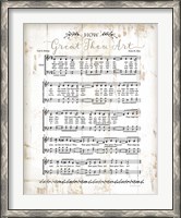 Framed How Great Thou Art