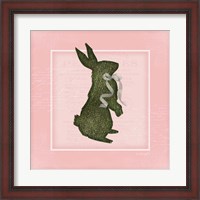 Framed Bunny - Pink
