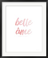 Framed Belle Ame