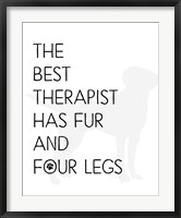Framed Best Therapist