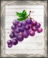 Framed 'Grapes' border=