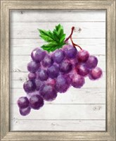 Framed 'Grapes' border=