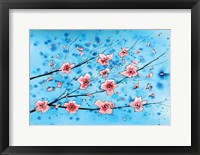 Pink Flowers III Framed Print