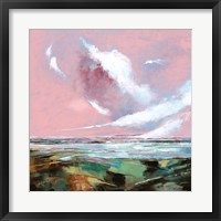 Framed Pink Skies I