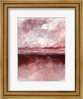Framed Pink Skies III