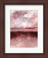 Framed Pink Skies III