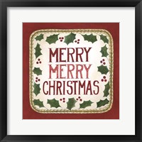 Merry Merry Christmas Framed Print