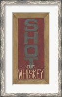 Framed Shot of Whiskey