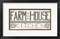 Framed Farm House Kitchen