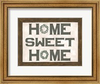 Framed Home Sweet Home