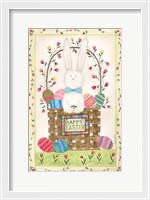 Framed Happy Easter Basket