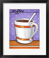 Framed Good Morning Cafe Coffee