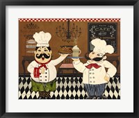 Framed 'Italian Chefs - C' border=