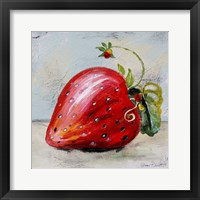 Framed Abstract Kitchen Fruit 2