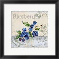 Framed Tutti Fruiti Blueberries