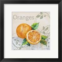 Framed Tutti Fruiti Orange
