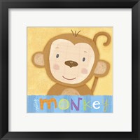 Framed 'Baby Animals 6' border=