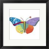 Framed 'Wings Of Grace Butterfly Icon 3' border=