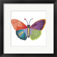 Framed 'Wings Of Grace Butterfly Icon 4' border=