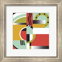 Framed 'Bauhaus 3' border=