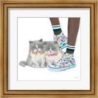 Framed Cutie Kitties VII