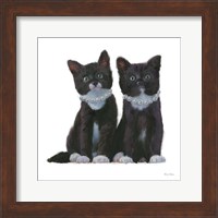 Framed Cutie Kitties IV