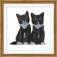 Framed Cutie Kitties IV