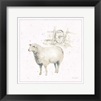 Farm Friends X Neutral Framed Print