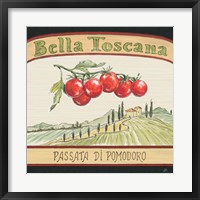 Framed Tuscan Flavor V