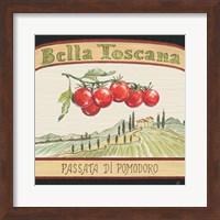 Framed Tuscan Flavor V