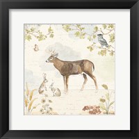 Woodland Wreath III Framed Print