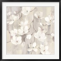 Framed Magnolias in Spring II Neutral