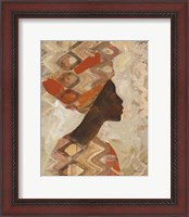 Framed African Beauty I