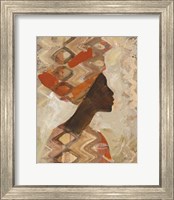 Framed African Beauty I