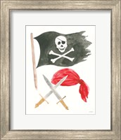 Framed Pirates II on White