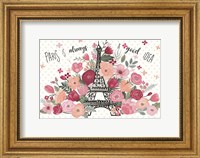 Framed Paris is Blooming I