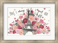 Framed Paris is Blooming I