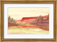 Framed Red Rock V