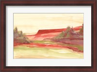 Framed Red Rock V